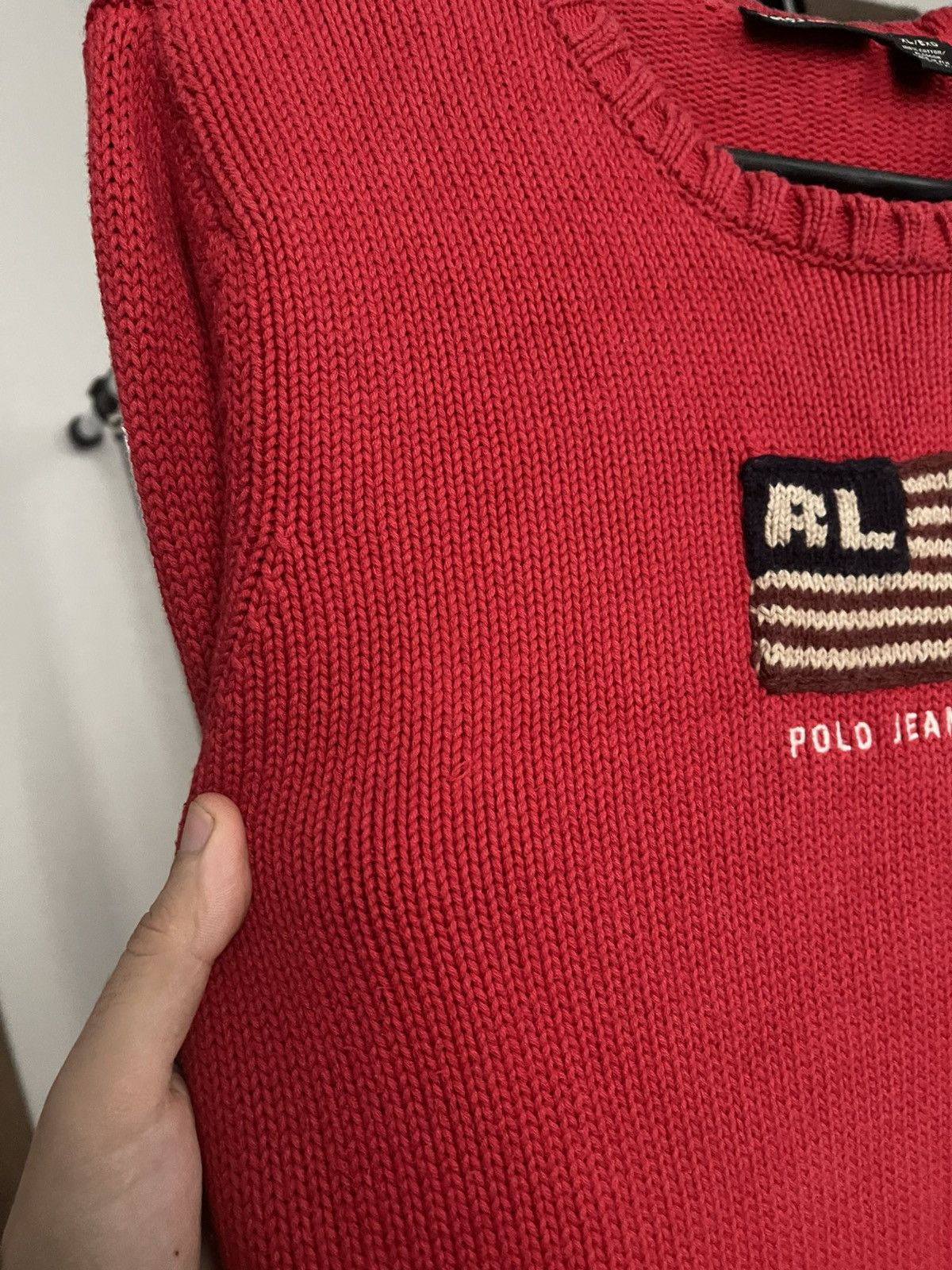 Ralph Lauren Polo Jeans Ralph Lauren RL Vintage American Flag Sweater 90s Size US M / EU 48-50 / 2 - 11 Thumbnail