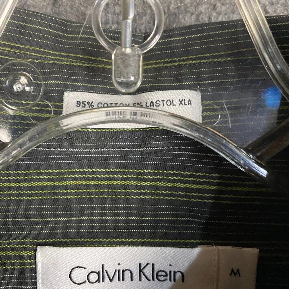 Calvin Klein Calvin Klein Shirt Men's Medium Modern Fit Striped Button Up Size US M / EU 48-50 / 2 - 4 Thumbnail