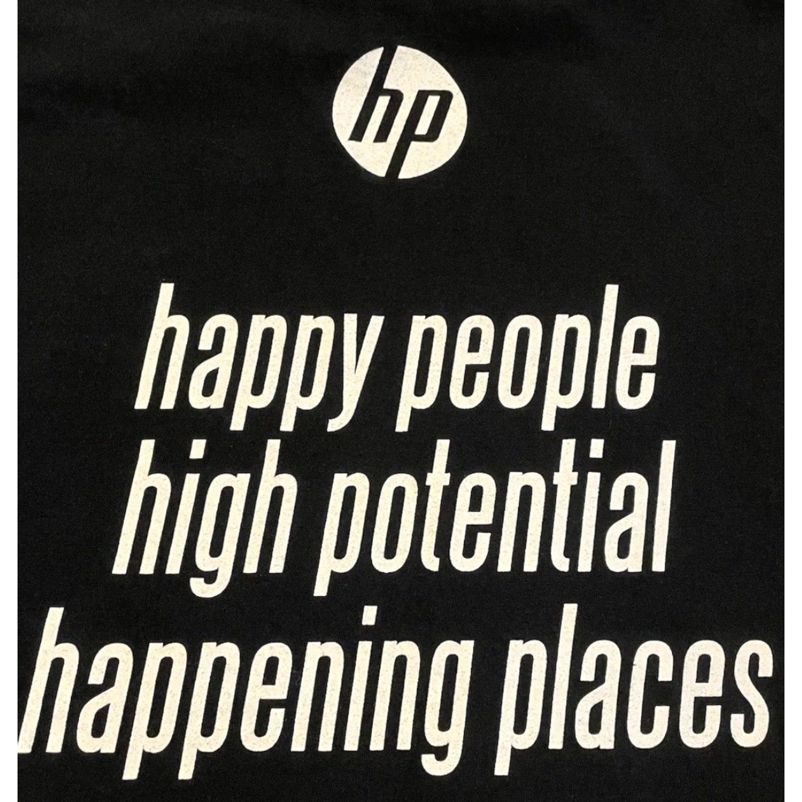 Apple Vtg HP Intel Faded Promo Shirt 2X Black Cotton Microsoft Crew Neck Short Sleeve 2XL Mens Vintage 90s Grunge California Geek Tech USA Promo Shirt Size US XXL / EU 58 / 5 - 3 Thumbnail