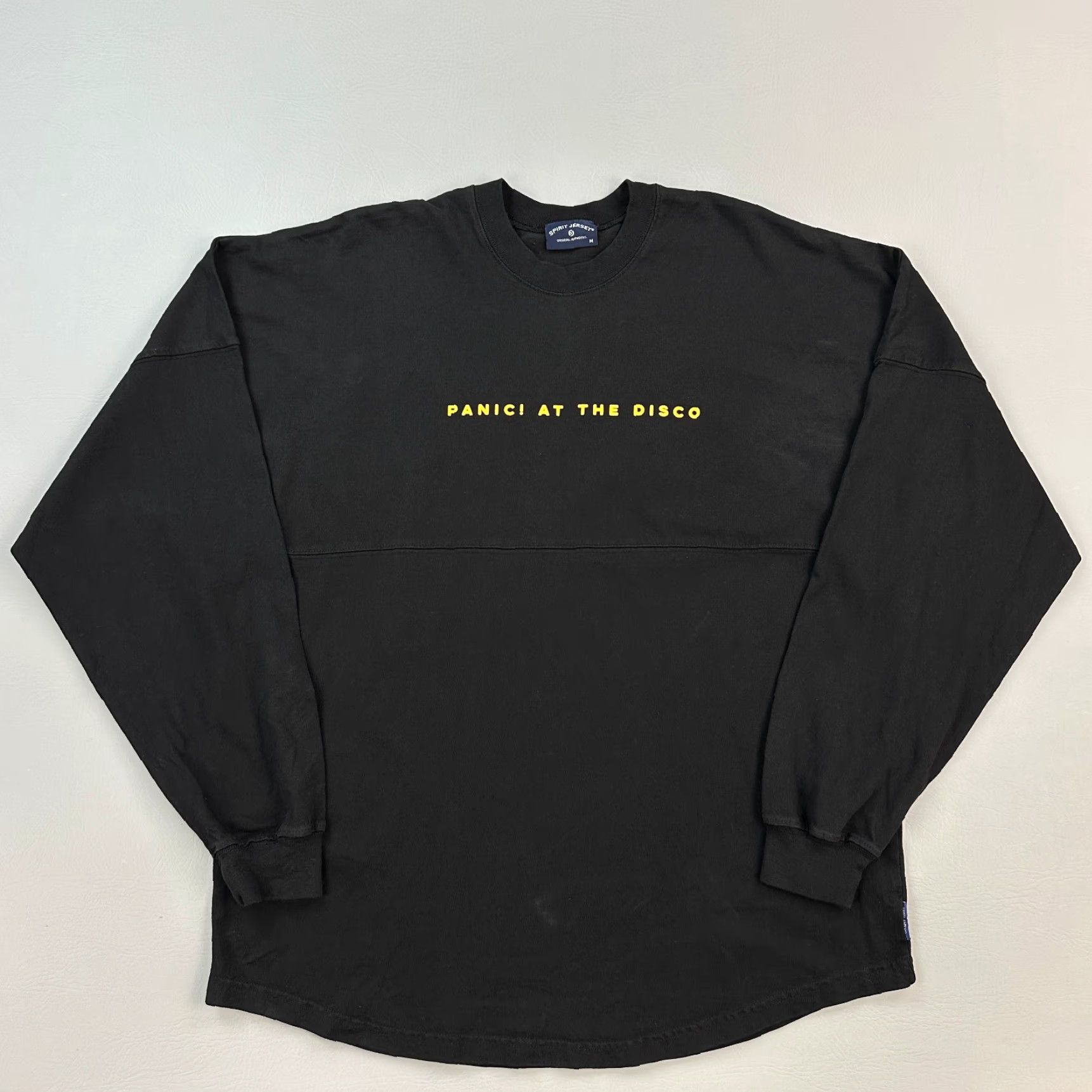 ESPIRIT Panic At The Disco Spirit Jersey Women's Medium Black House Of The Freaks Logo Shirt Size M / US 6-8 / IT 42-44 - 2 Thumbnail