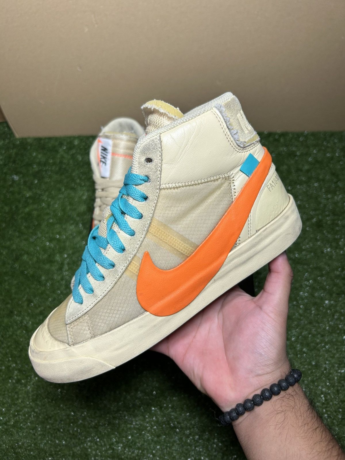 Nike × Off-White Nike blazer offwhite hallows eve Size US 6 / EU 39 - 2 Thumbnail