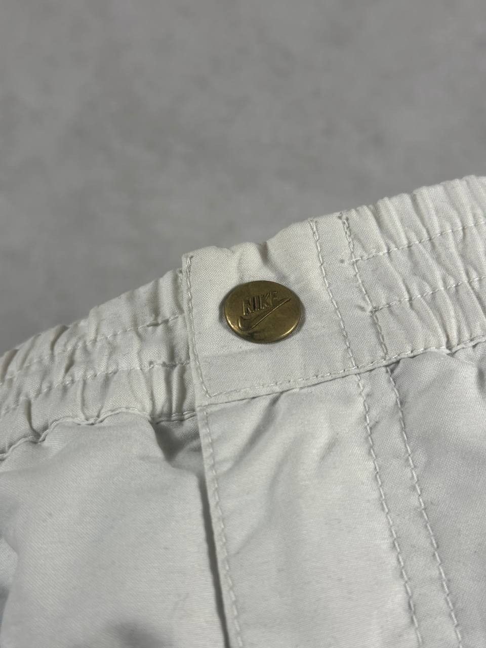 Nike Vintage Nike 90s White Tennis Shorts Size US 33 - 3 Thumbnail