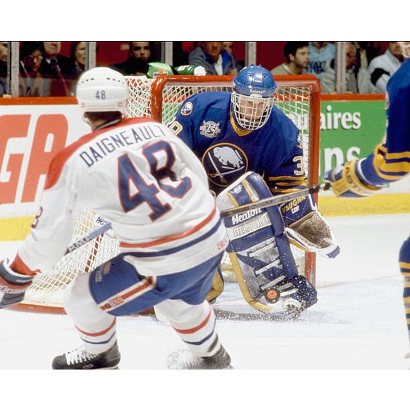 Ccm × NHL HASEK Buffalo Sabres CCM Vintage jersey XL blue sword NHL Size US XL / EU 56 / 4 - 10 Thumbnail