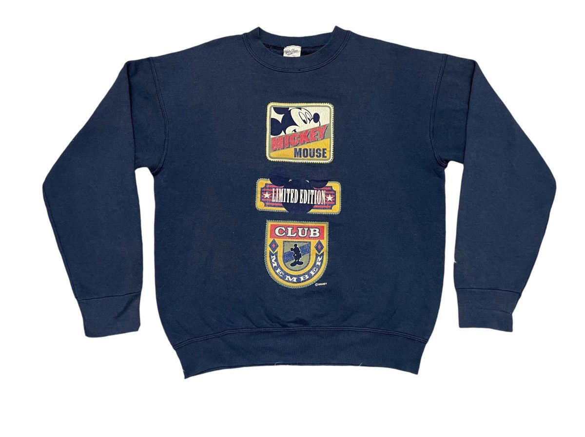 Mickey Mouse 90s MICKEY MOUSE LIMITED EDITION SWEATSHIRT NICLEY FADED Size US M / EU 48-50 / 2 - 1 Thumbnail