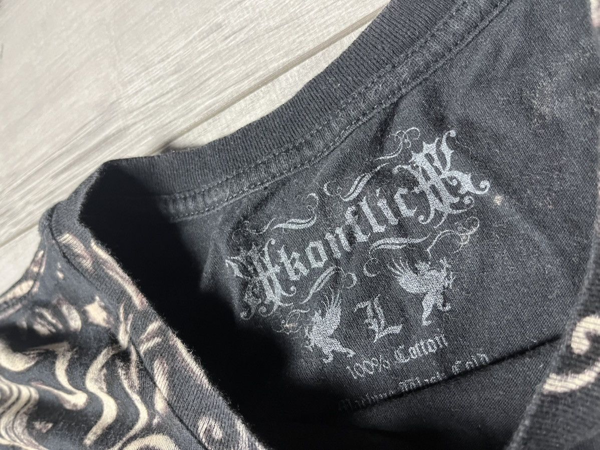 Affliction Konflic tshirt crazy shirt band tee size Large Size US L / EU 52-54 / 3 - 4 Thumbnail