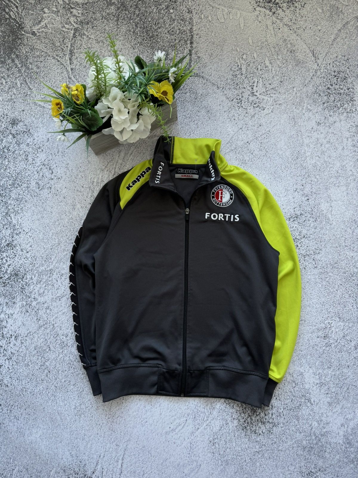 Kappa × Vintage KAPPA FC FEYENOORD ROTTERDAM FOOTBALL TRACK JACKET RARE Size US S / EU 44-46 / 1 - 1 Thumbnail