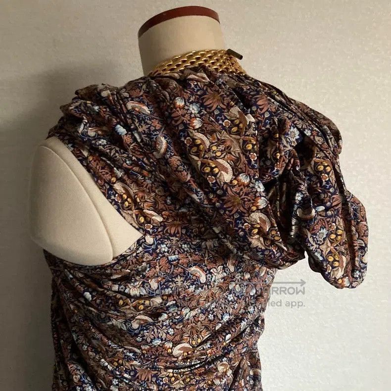 Junya Watanabe Junya Watanabe Metal Accessories Cotton Floral Vintage Dre Size S / US 4 / IT 40 - 5 Thumbnail