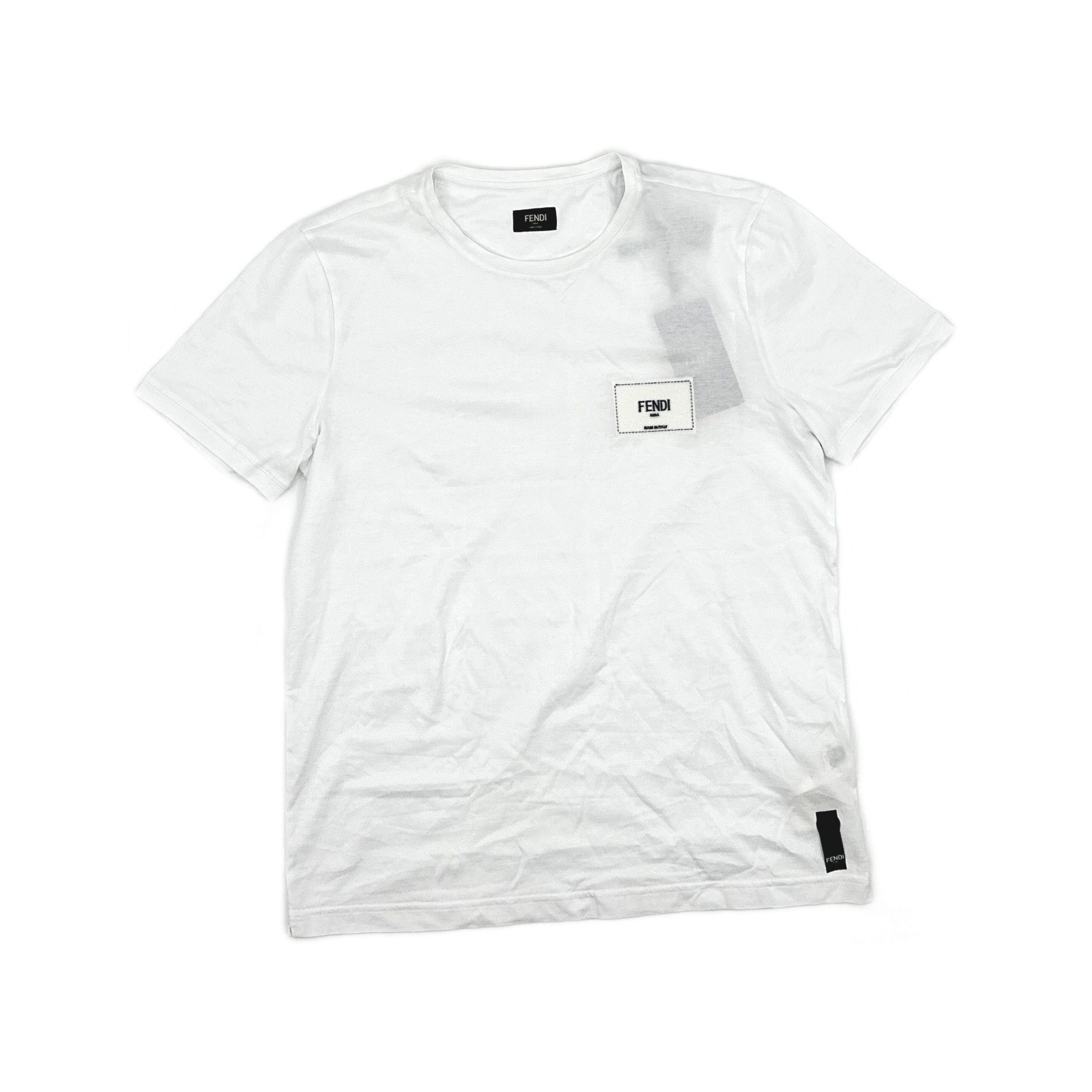 Fendi Fendi Logo Patch T-Shirt Size L Size US L / EU 52-54 / 3 - 1 Thumbnail