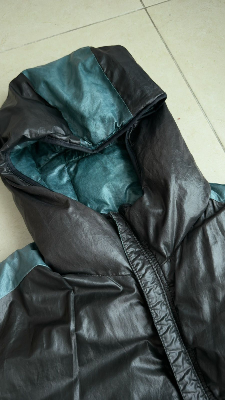 Isaora Isaora Garment Dyed Green Blue Reversible Jacket Size US M / EU 48-50 / 2 - 8 Thumbnail