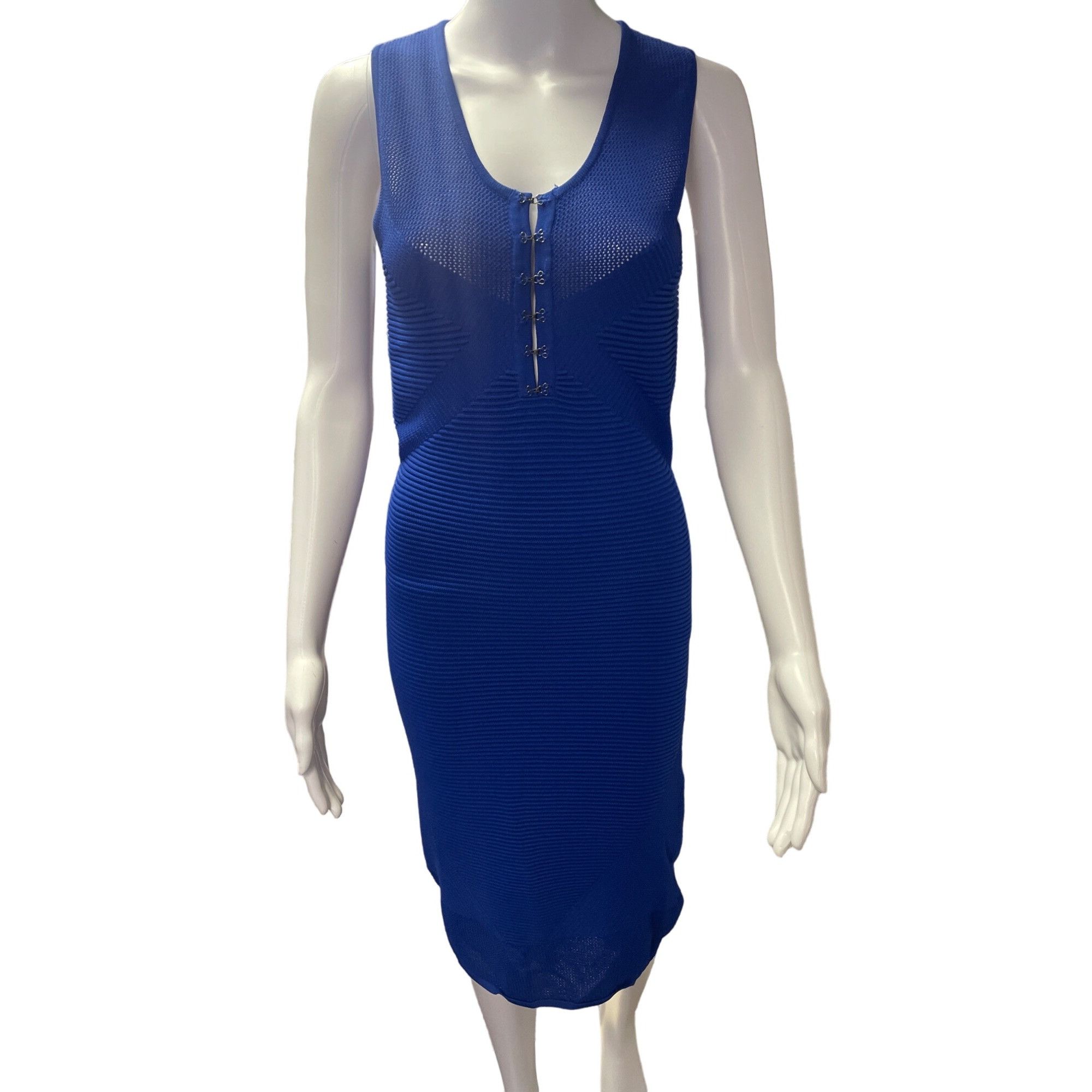 Guess Guess Women's Blue Sleeveless Maxi Dress Stretch Size M SKU Size M / US 6-8 / IT 42-44 - 1 Thumbnail