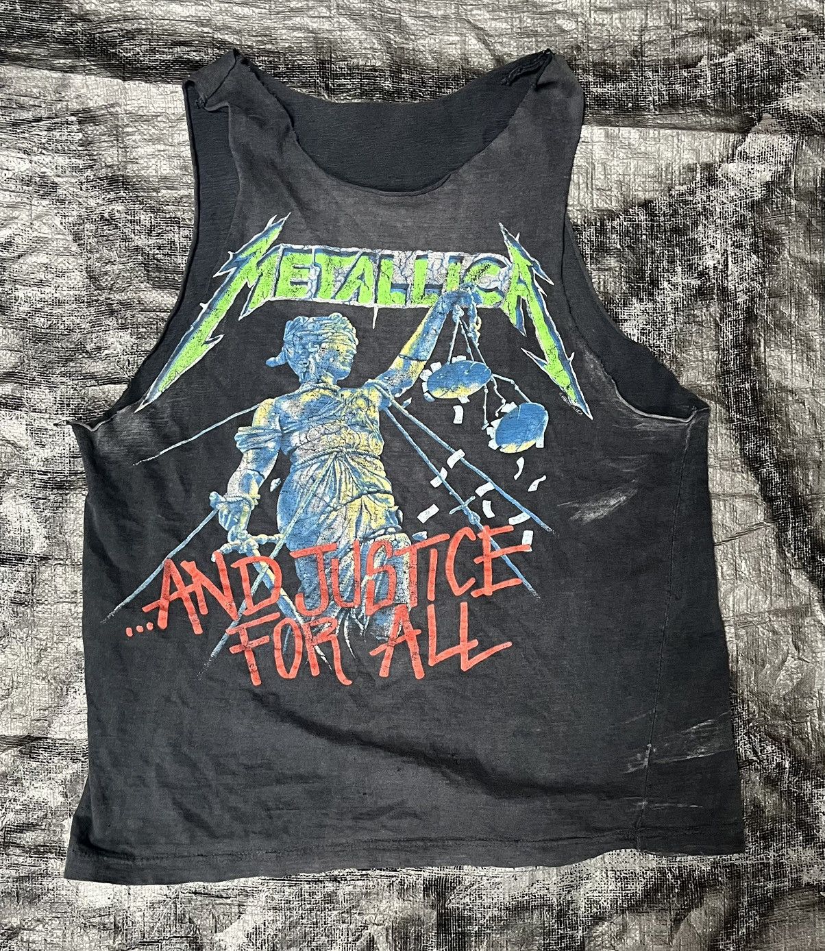 Band Tees × Metallica × Vintage Vintage 80s Metallica Band Shirt Testament Megadeth Size US L / EU 52-54 / 3 - 1 Thumbnail