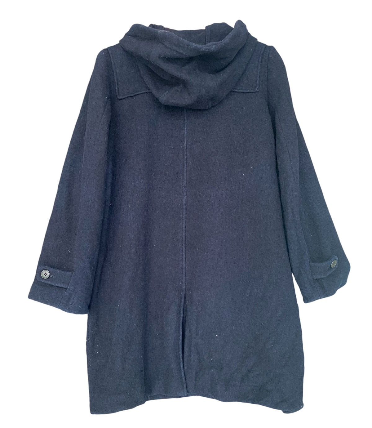 Issey Miyake Rare🔥SUNAO KUWAHARA Fur Trim Wool Hoodie Jacket (M) Size US M / EU 48-50 / 2 - 10 Thumbnail