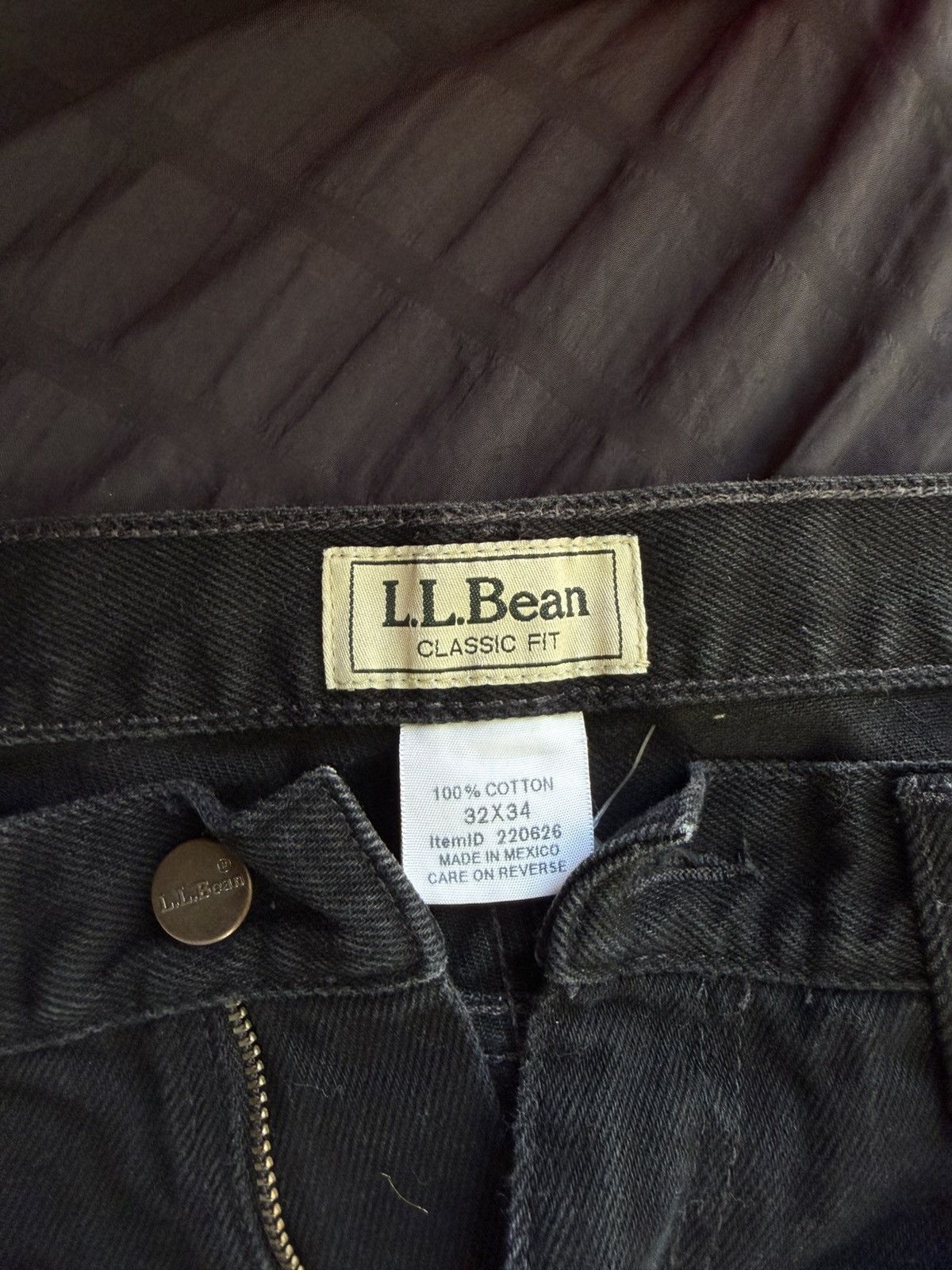 L.L. Bean L.L. Bean Vintage Straight Jean Size US 32 / EU 48 - 3 Thumbnail