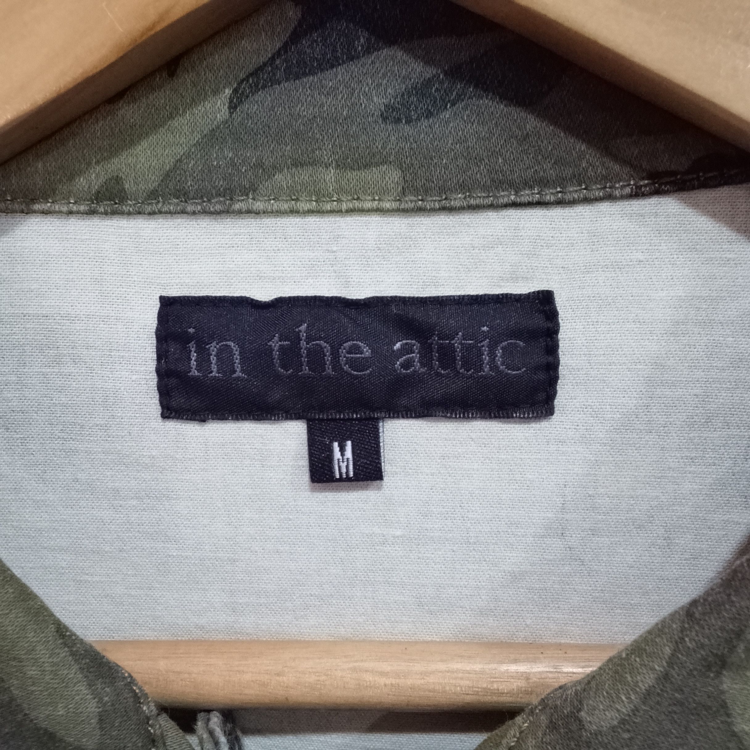 In The Attic In The Attic Distressed Style Military Jacket Size US M / EU 48-50 / 2 - 9 Thumbnail