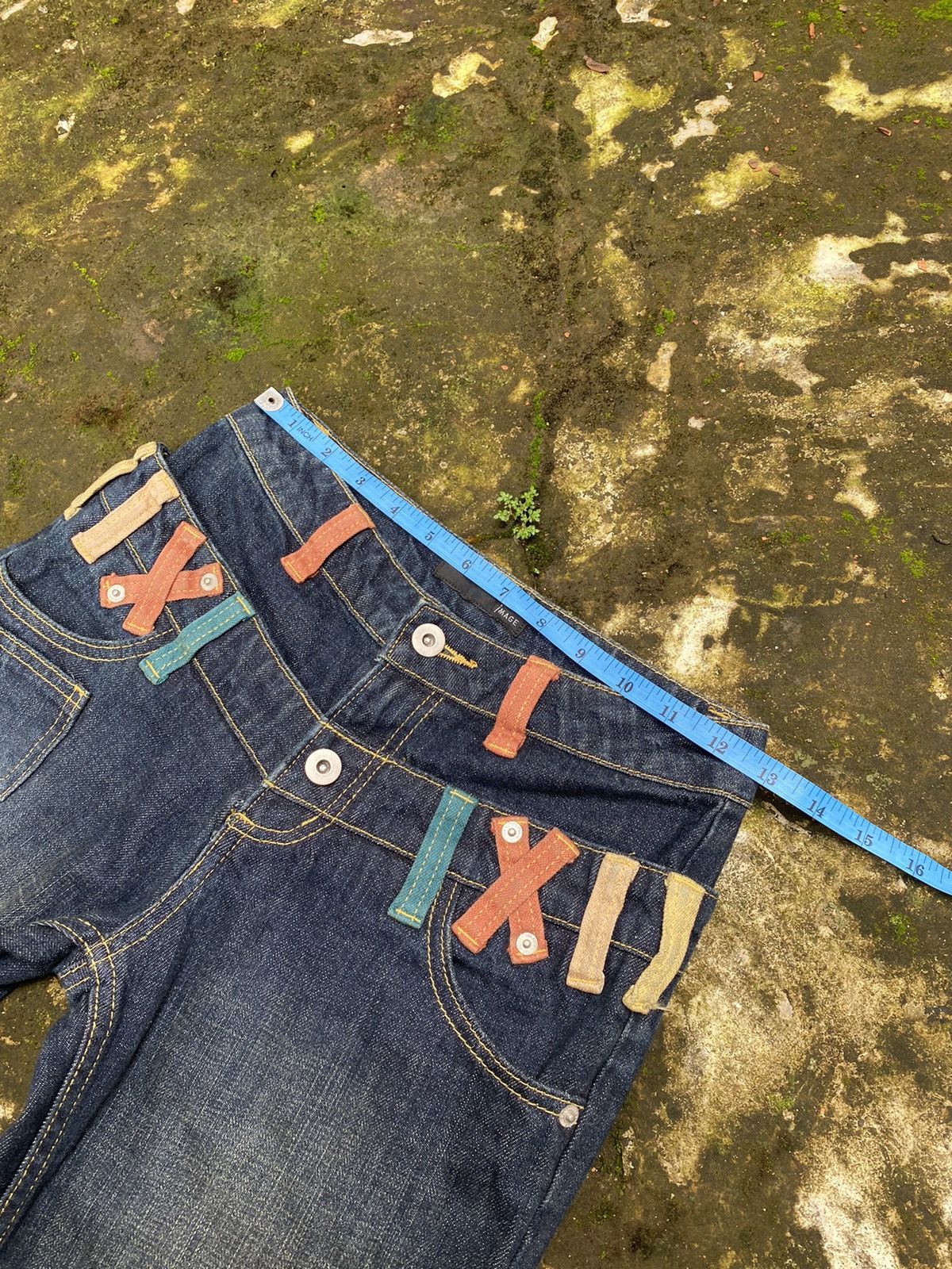 20471120 × If Six Was Nine Double weist image jeans Size 25" / US 0 / IT 36 - 7 Thumbnail