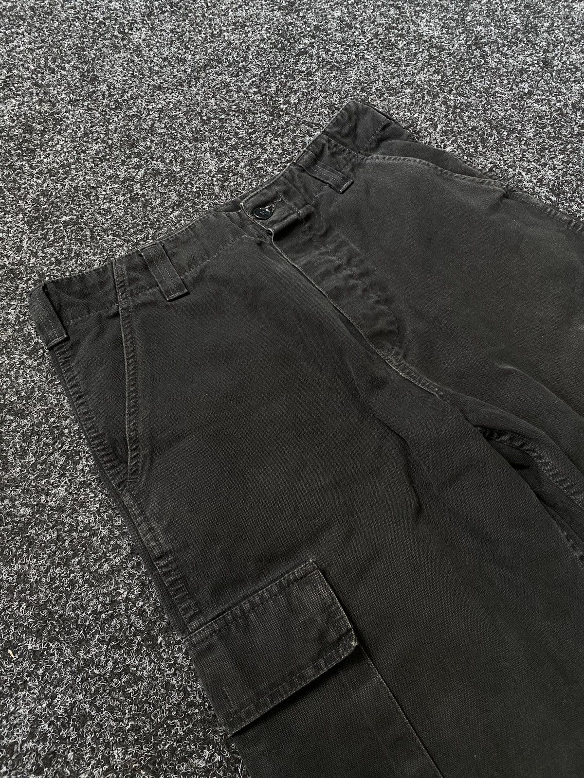 Levi's × Vintage Levis Cargo Shorts Denim Distressed Rap Sk8 Baggy Size US 34 / EU 50 - 5 Thumbnail