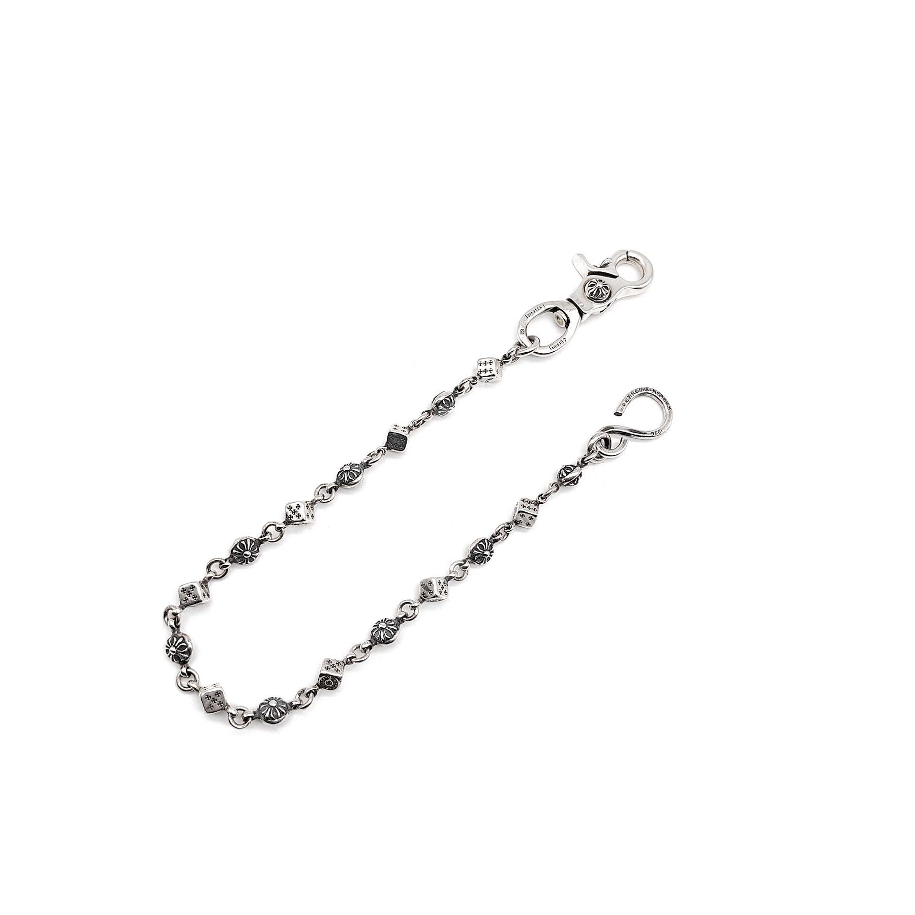 Chrome Hearts Chrome Hearts Silver Dice Cross Ball Wallet Chain Size ONE SIZE - 3 Thumbnail