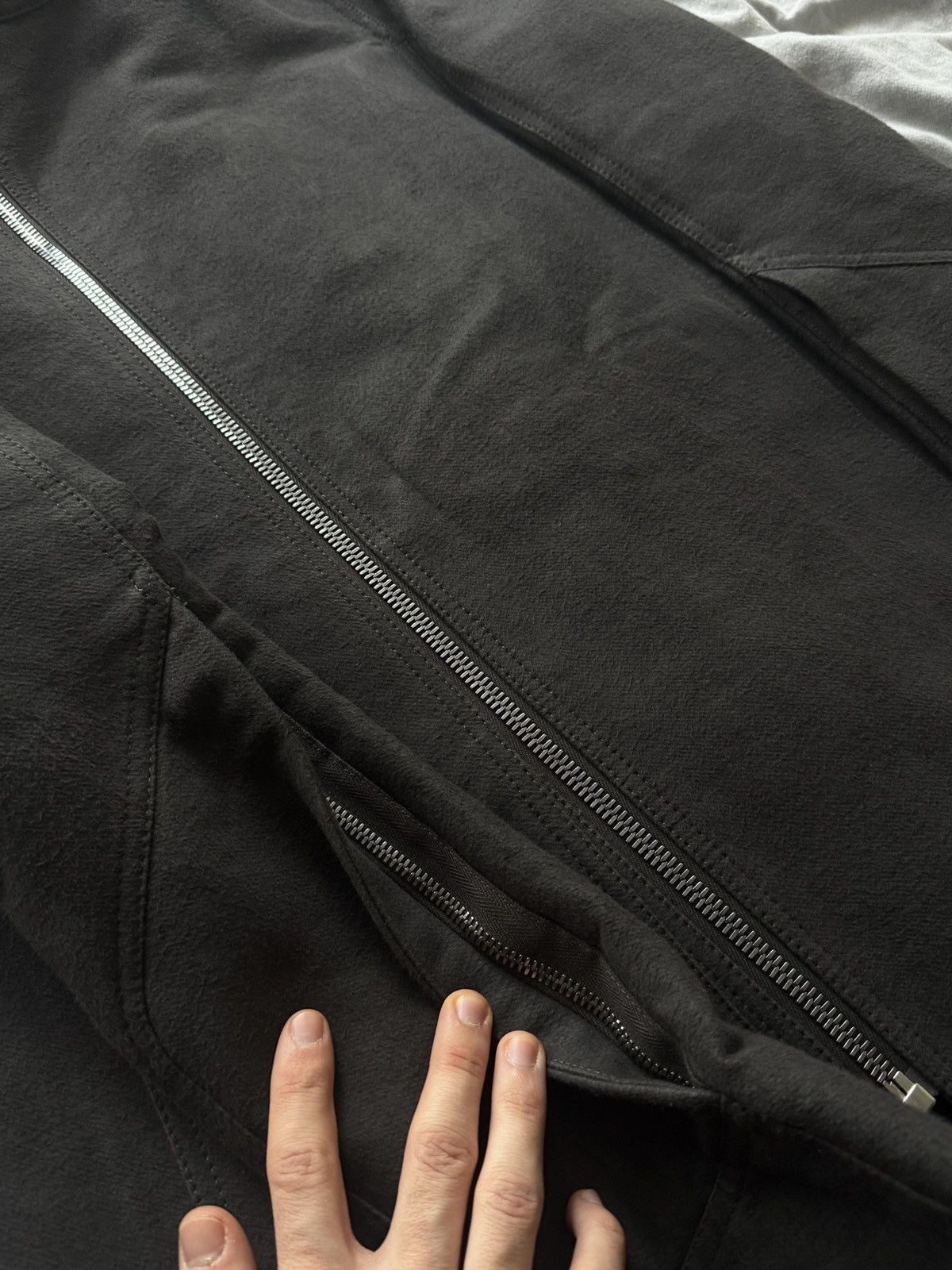 Rick Owens Rick Owens FW18 “Sisyphus” Funnel-Neck Coat Size US M / EU 48-50 / 2 - 7 Thumbnail