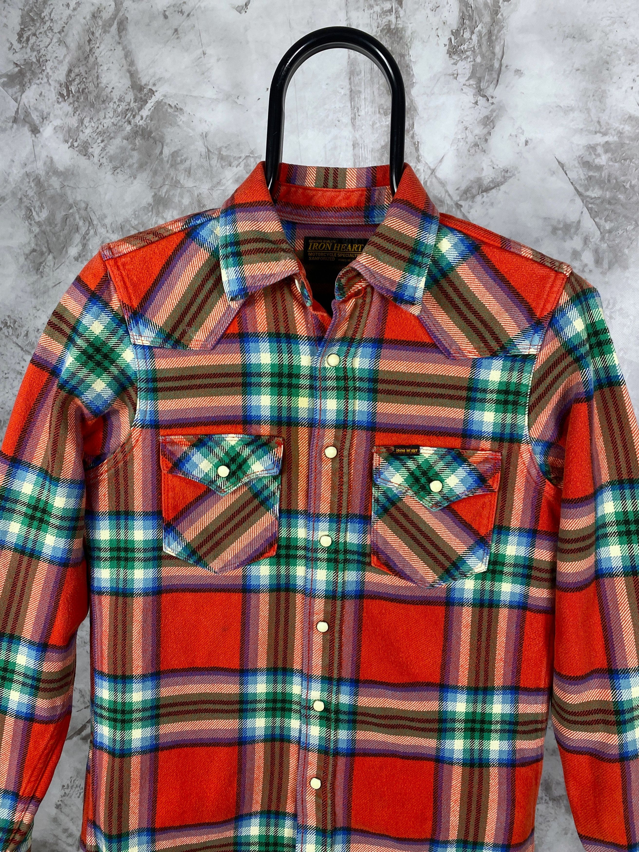 Iron Heart Iron heart red checked flannel shirt Size US S / EU 44-46 / 1 - 2 Thumbnail