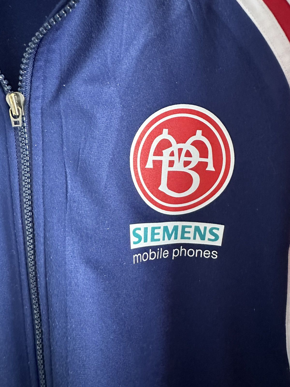 Adidas 1999 Adidas Aalborg AaB Denmark athletic top jacket soccer Size US M / EU 48-50 / 2 - 3 Thumbnail