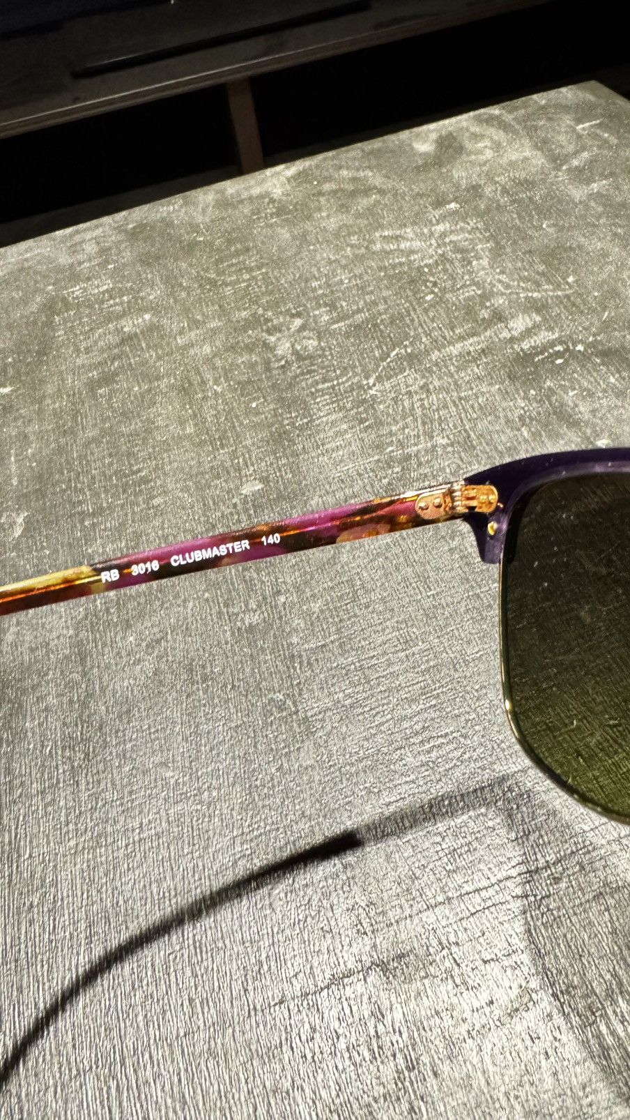 RayBan Rayban Clubmaster Sunglasses Custom 1 of 1 Size ONE SIZE - 5 Thumbnail