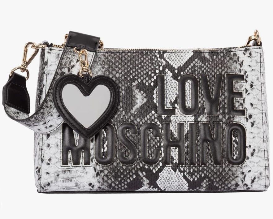 Love Moschino Love Moschino women's bag imitation python leather Size ONE SIZE - 1 Thumbnail