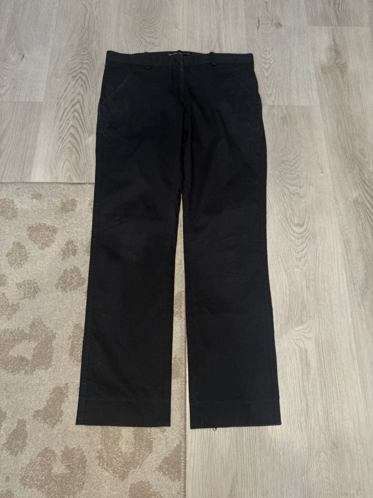 Balenciaga s/s 2011 straight leg dress pants!! Size US 30 / EU 46 - 1 Thumbnail