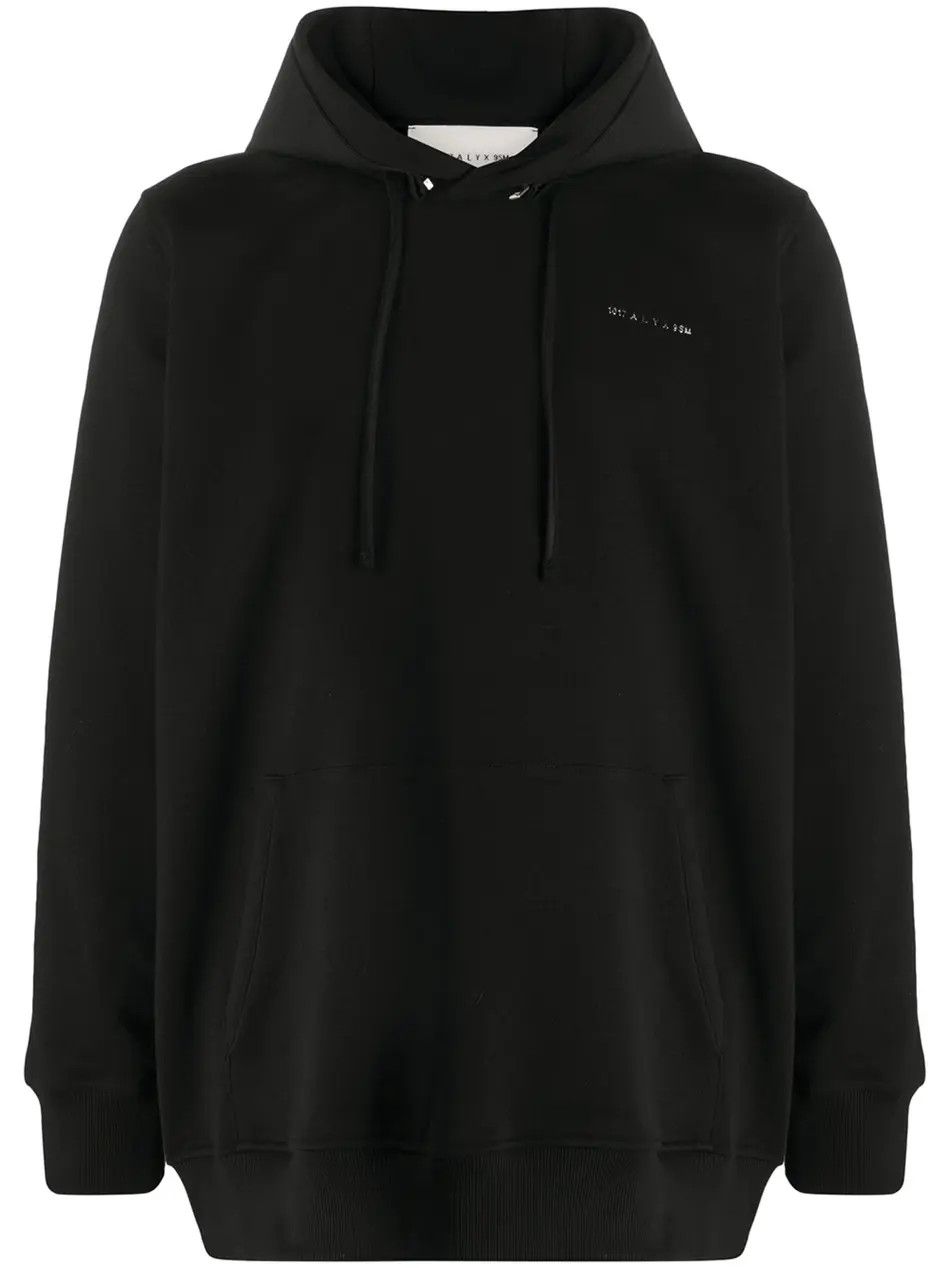 1017 ALYX 9SM o1mle0624 Metal Logo Hoodie in Black Size US S / EU 44-46 / 1 - 1 Thumbnail