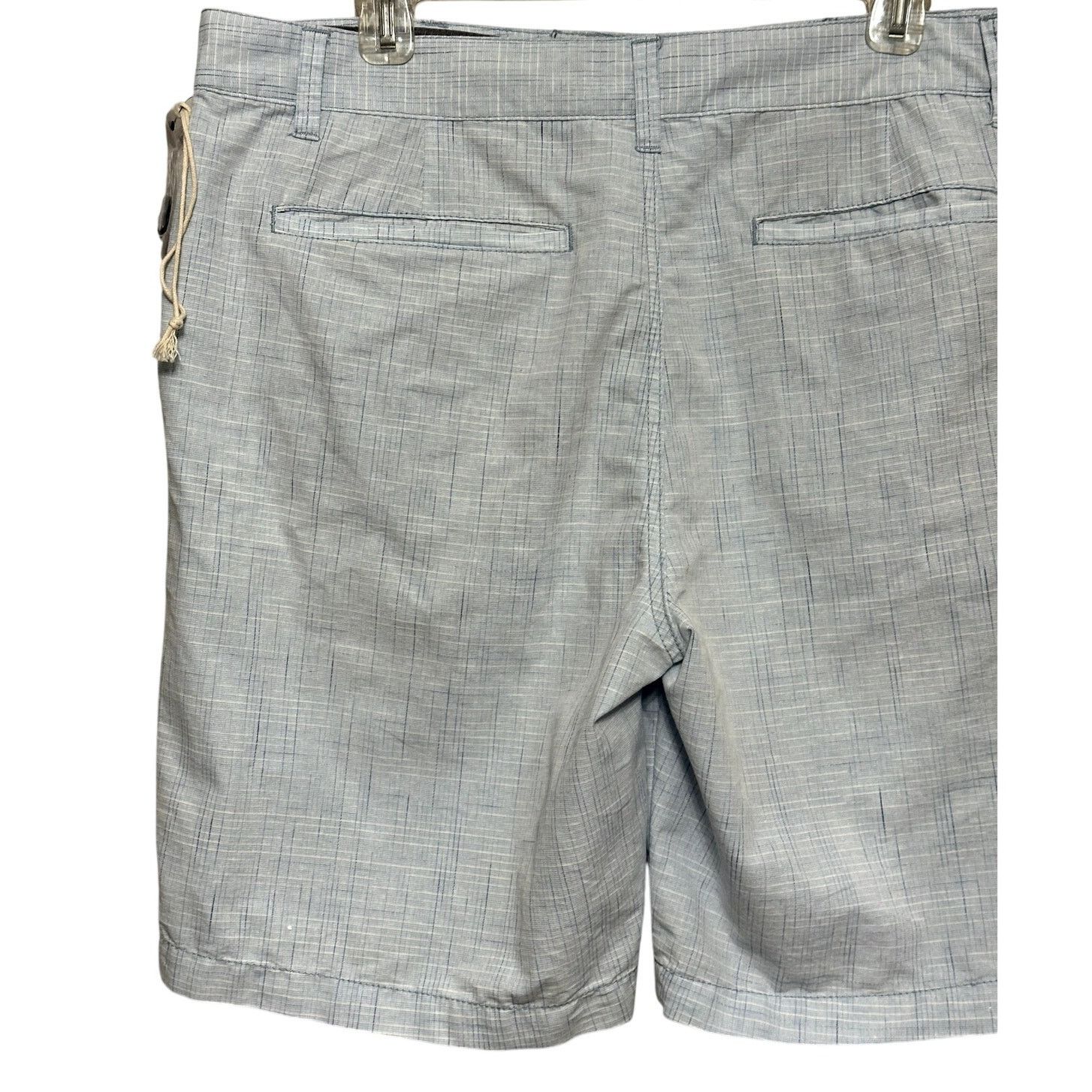 Other Union Casual Shorts Chino Style Flat Front Blue M 36R NWOT Size US 36 / EU 52 - 6 Thumbnail