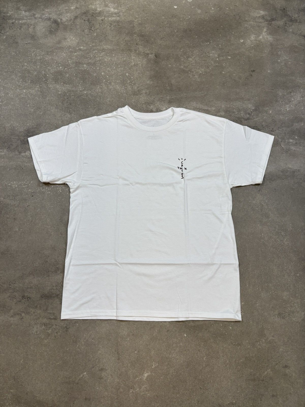 Travis Scott Travis Scott Cactus Jack Basic T-Shirt, White Size US L / EU 52-54 / 3 - 1 Thumbnail