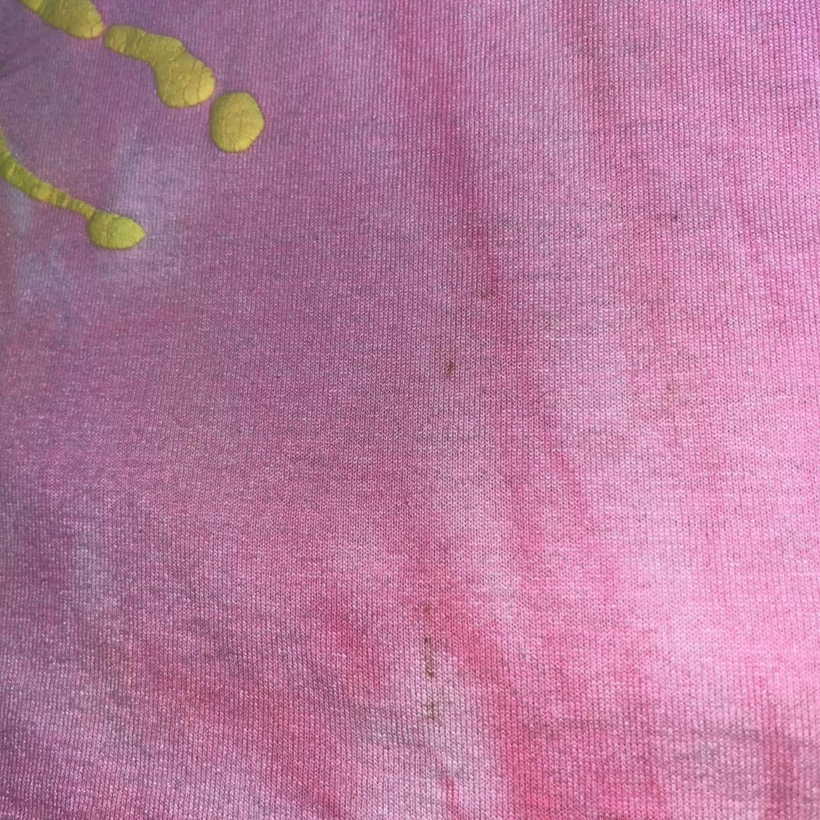 Other Vintage 90s Surf Attitude Club Neon Pink Tie-Dye Shirt XL Size US M / EU 48-50 / 2 - 5 Thumbnail