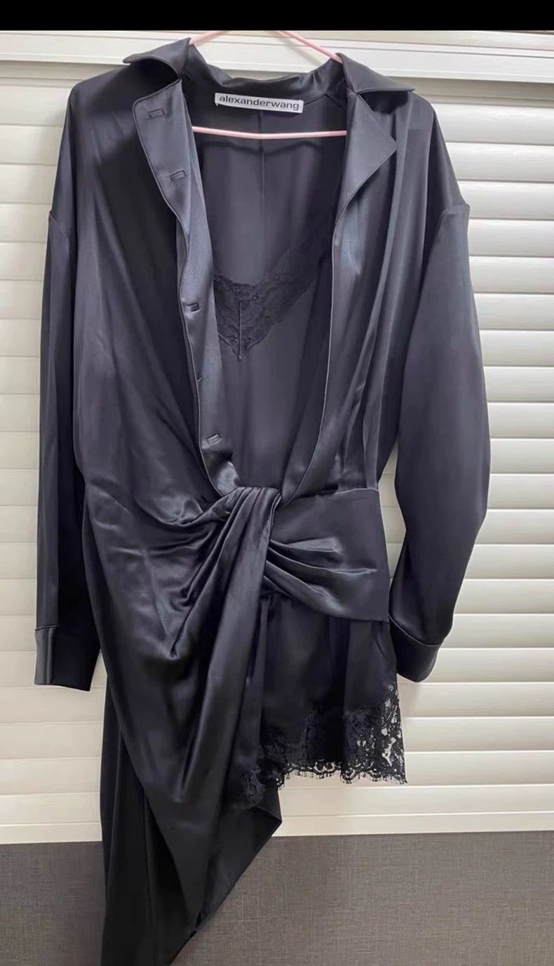 Alexander Wang Long Sleeve Dress- - shinesquarebuilders.com