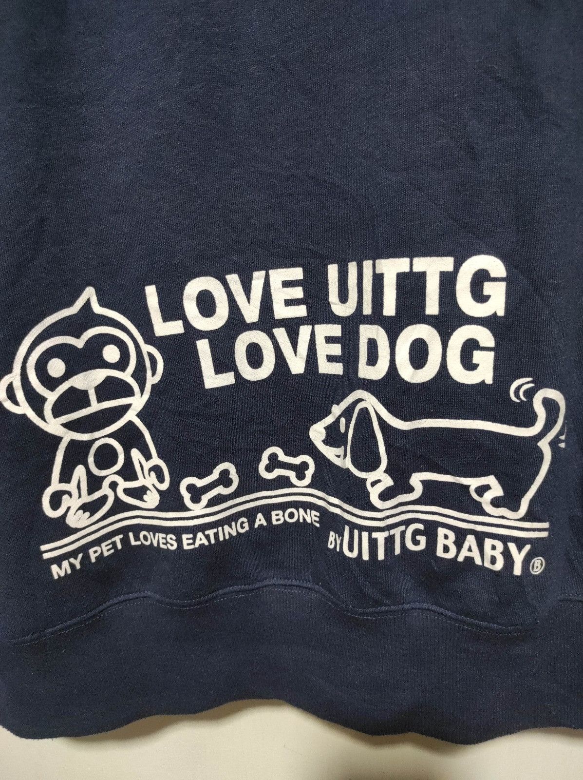 Japanese Brand Uittg Baby fur hoodie ifsix LGB style Size US L / EU 52-54 / 3 - 11 Thumbnail