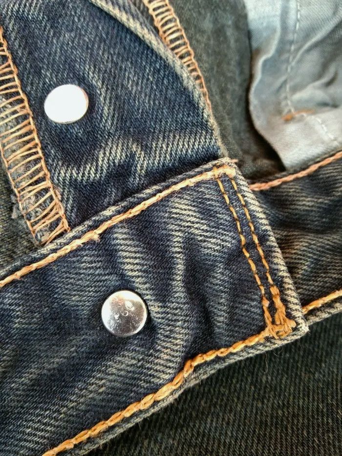 Levi's Vintage Levi's 501 Straight Leg Distressed Jeans 34x30 Size US 34 / EU 50 - 8 Thumbnail