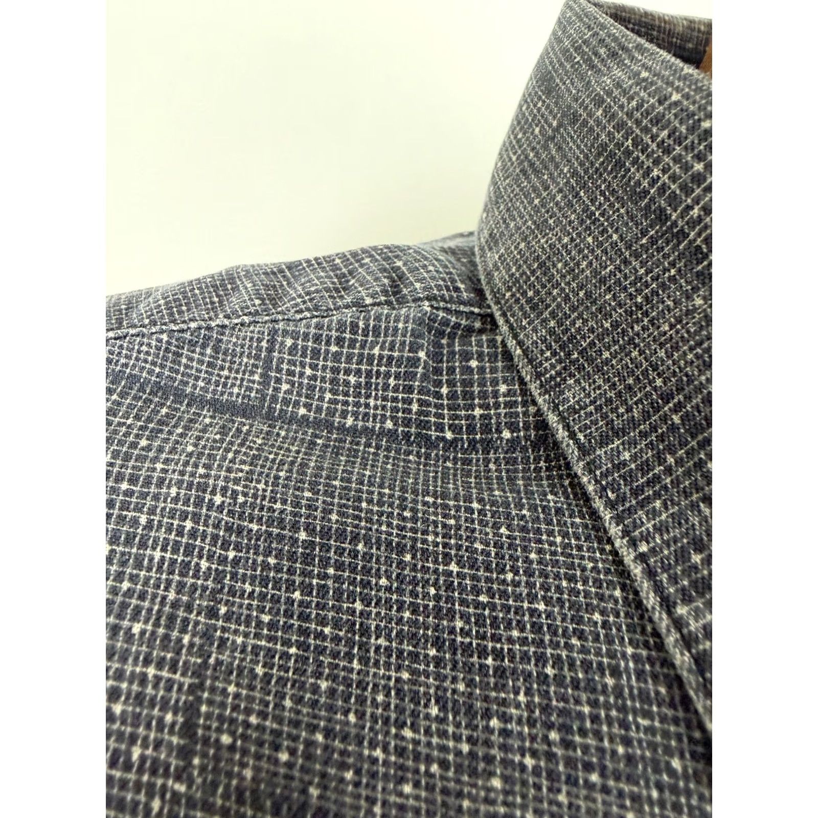 Nat Nast Nat Nast Shirt Men XL Travel Resort Outdoors Silk Cotton Check Patchwork Print Shirt Size US XL / EU 56 / 4 - 4 Thumbnail