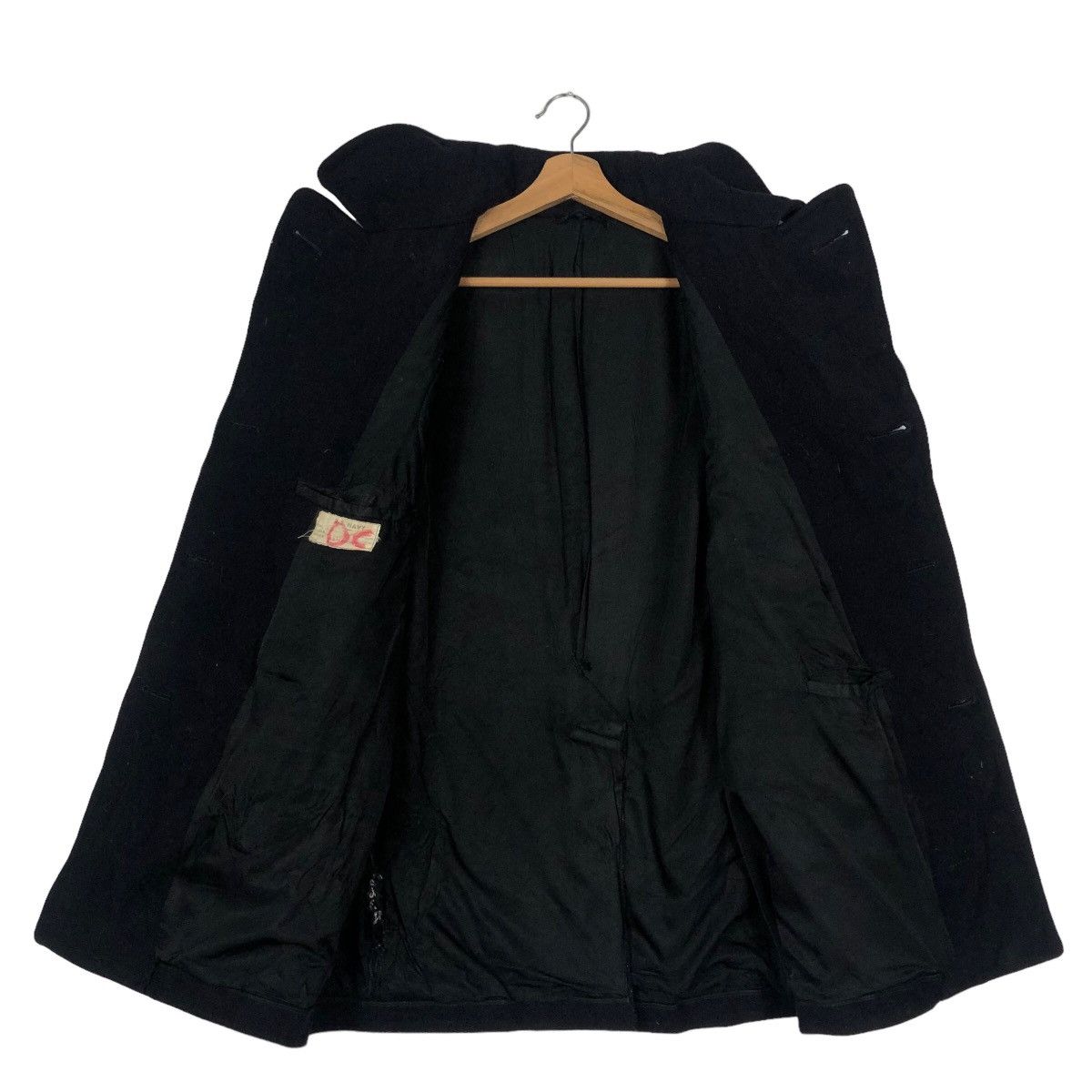 Vintage 🔥40’s True Vintage U.S Navy Wool Double Breast Jacket WWII Size US M / EU 48-50 / 2 - 10 Thumbnail