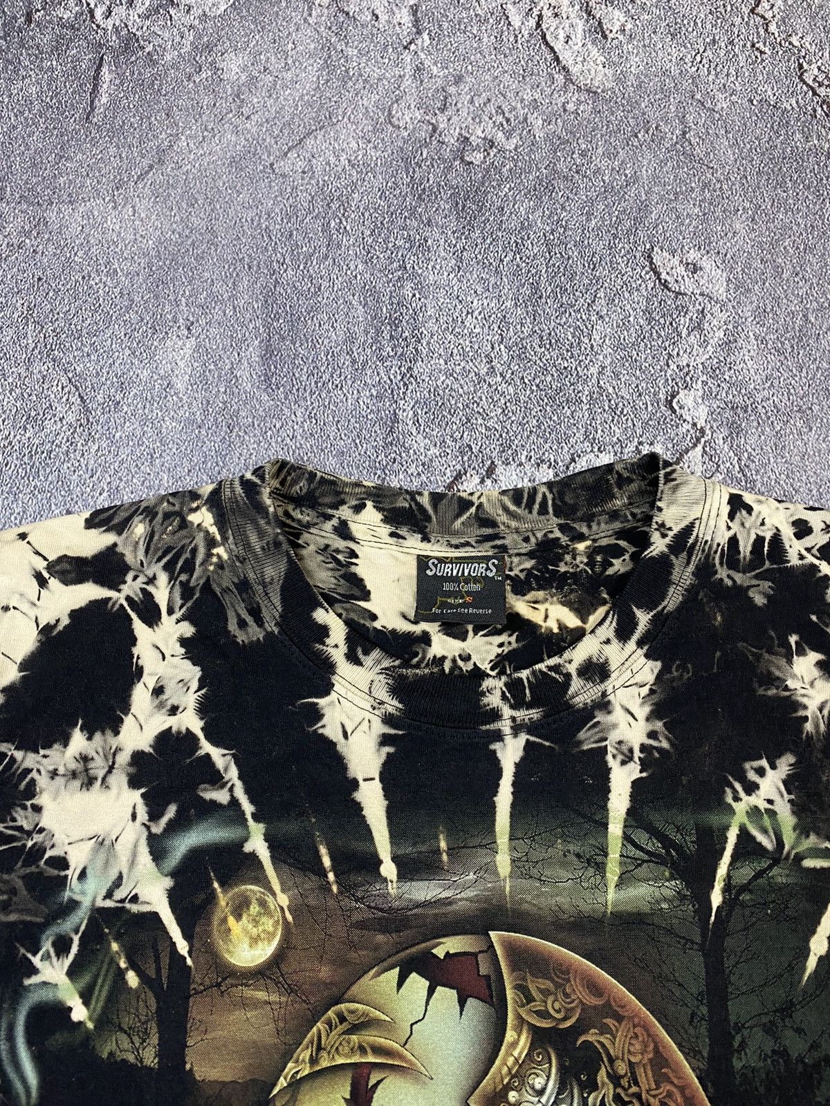 20471120 × Band Tees × If Six Was Nine Y2K Skull Tye Dye If Six Was Nine VTG Band T-shirt Size US S / EU 44-46 / 1 - 4 Thumbnail