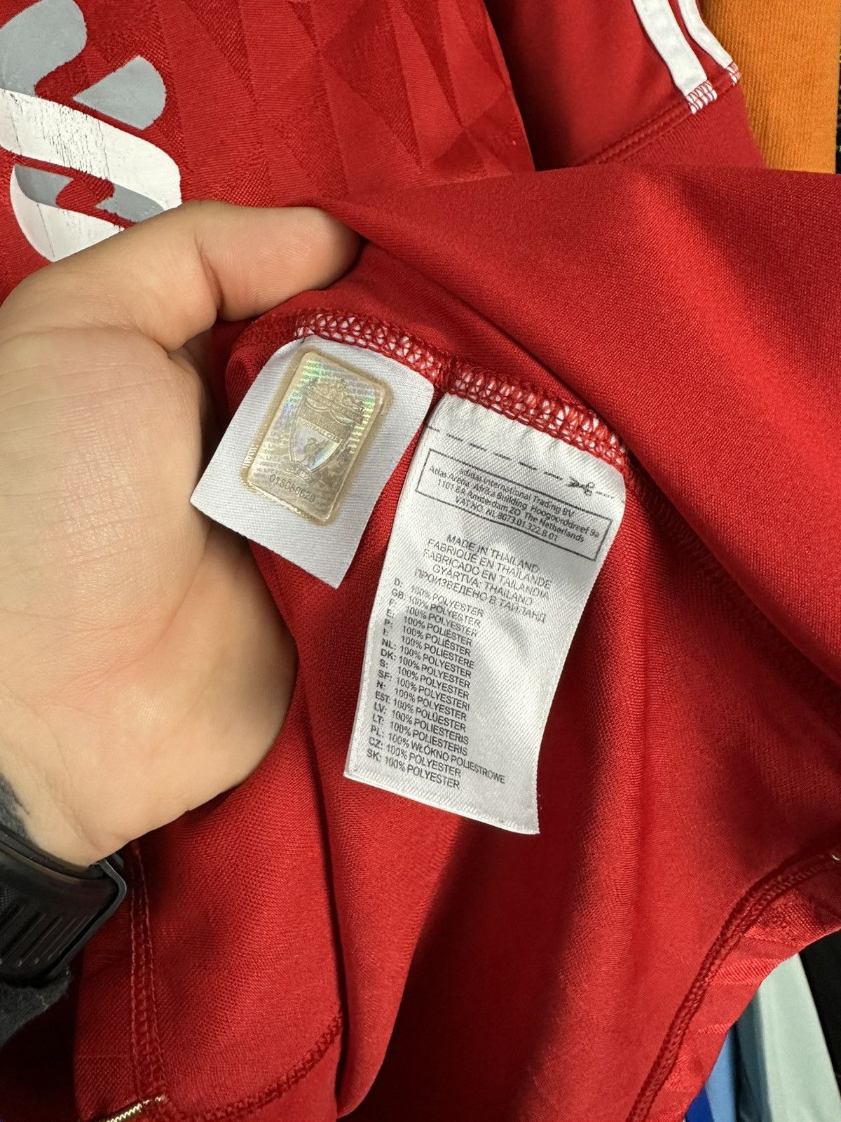 Adidas Liverpool vs Chelsea Fa cup final 2012 football Jersey shirt Size US M / EU 48-50 / 2 - 7 Thumbnail
