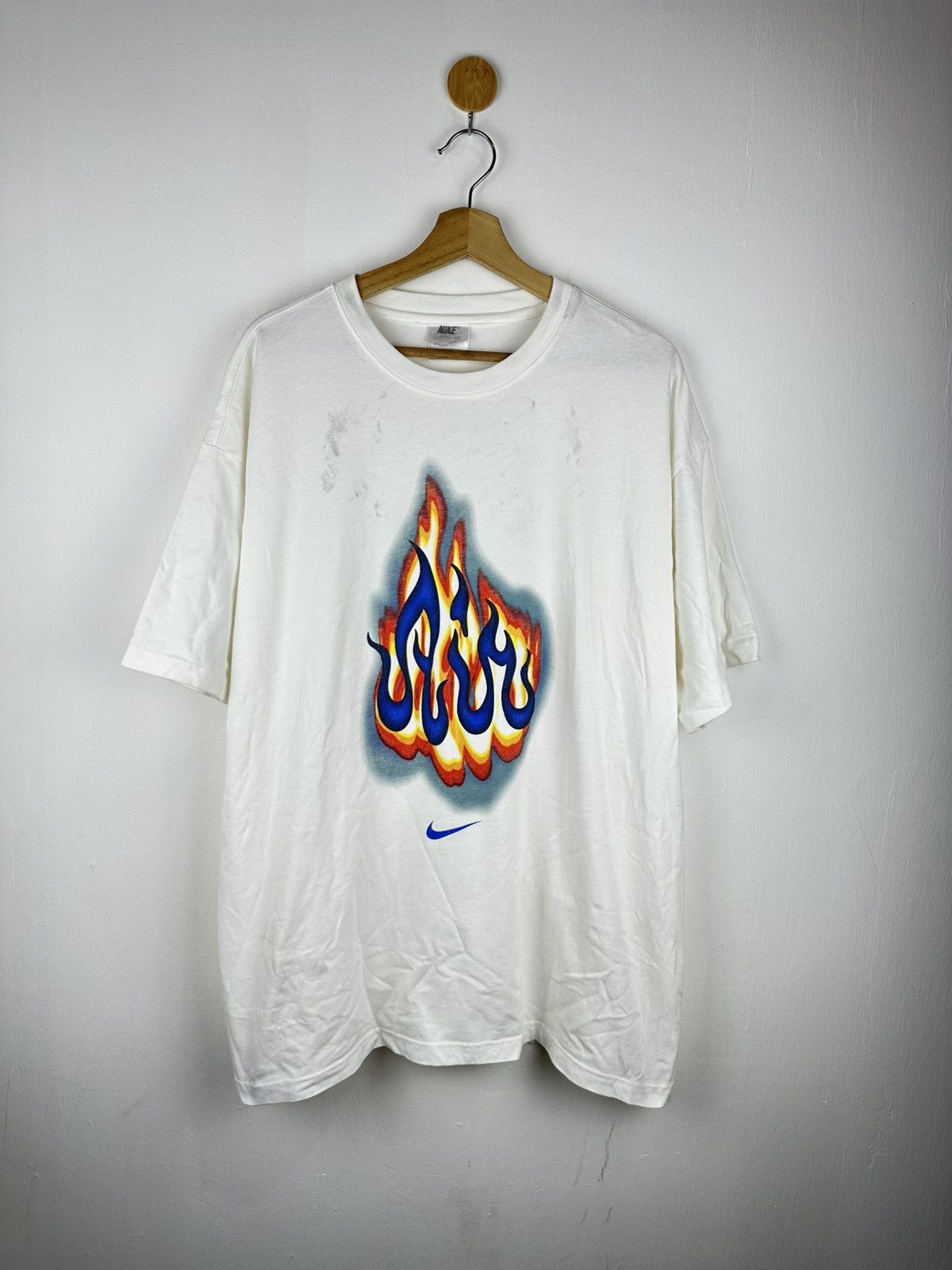 ケ*坊様 NIKE Tシャツ エアベイキン nike air bakin 90s Vintage Nike Air Bakin T-shirt 90s 1997 Basketball – For All
