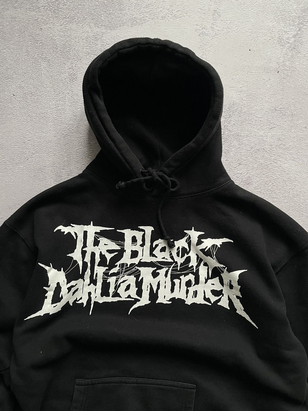 Vintage Vintage Hoodie The Black Dalhia Murder 00’s Big Logo Y2K Size US L / EU 52-54 / 3 - 9 Thumbnail