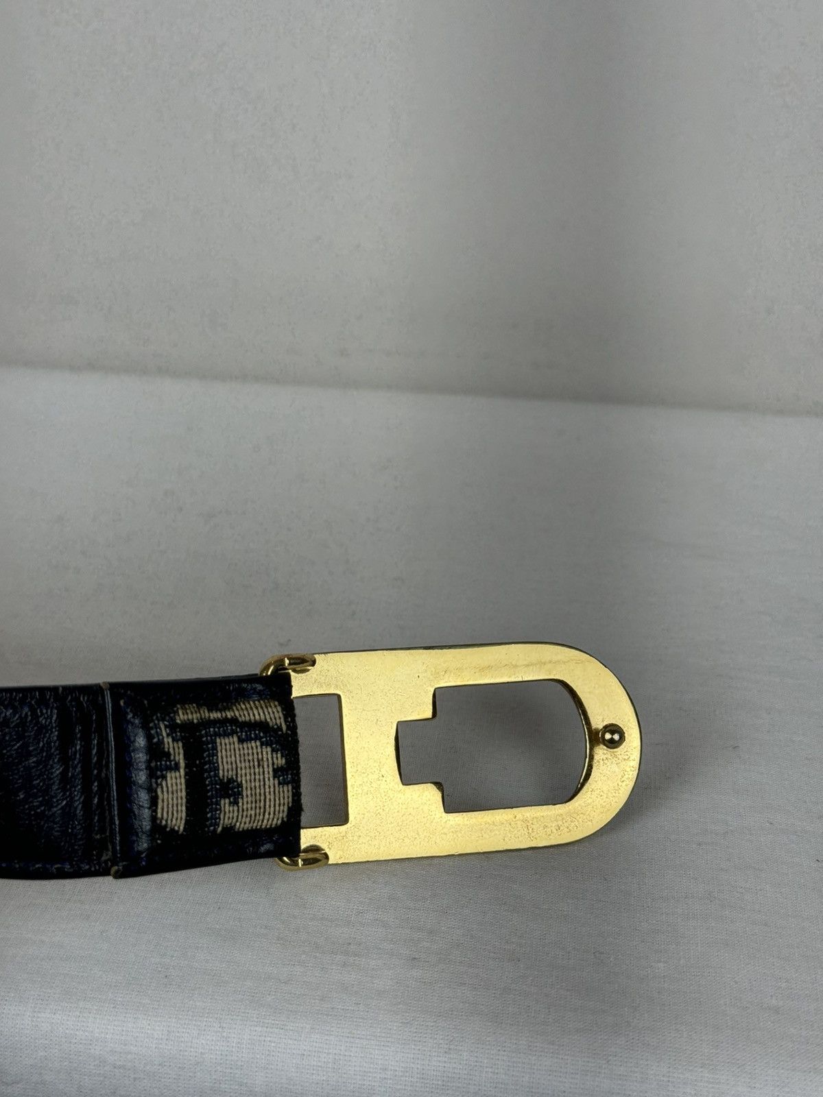 Dior Leather belt Christian Dior CD original luxury casual item Size ONE SIZE - 5 Thumbnail