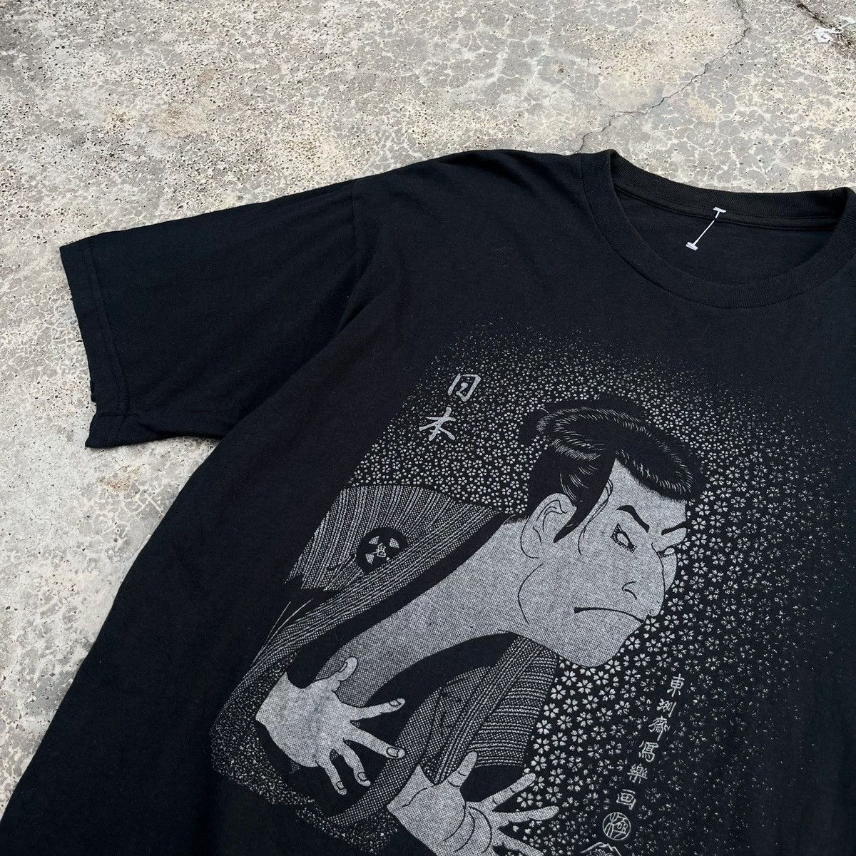Japanese Brand Vintage 90s Japanese Art By Tōshūsai Sharaku Ukiyo-E Kabuki Size US L / EU 52-54 / 3 - 3 Thumbnail