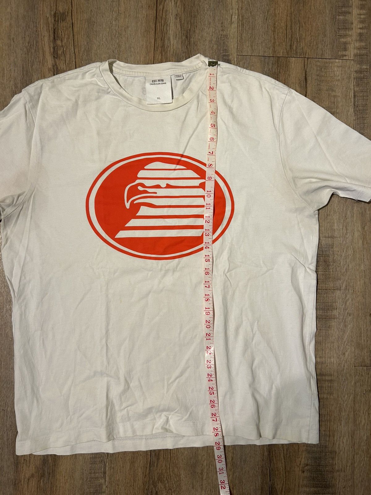 Calvin Klein Est 1978 Eagle t shirt Size US XL / EU 56 / 4 - 5 Thumbnail