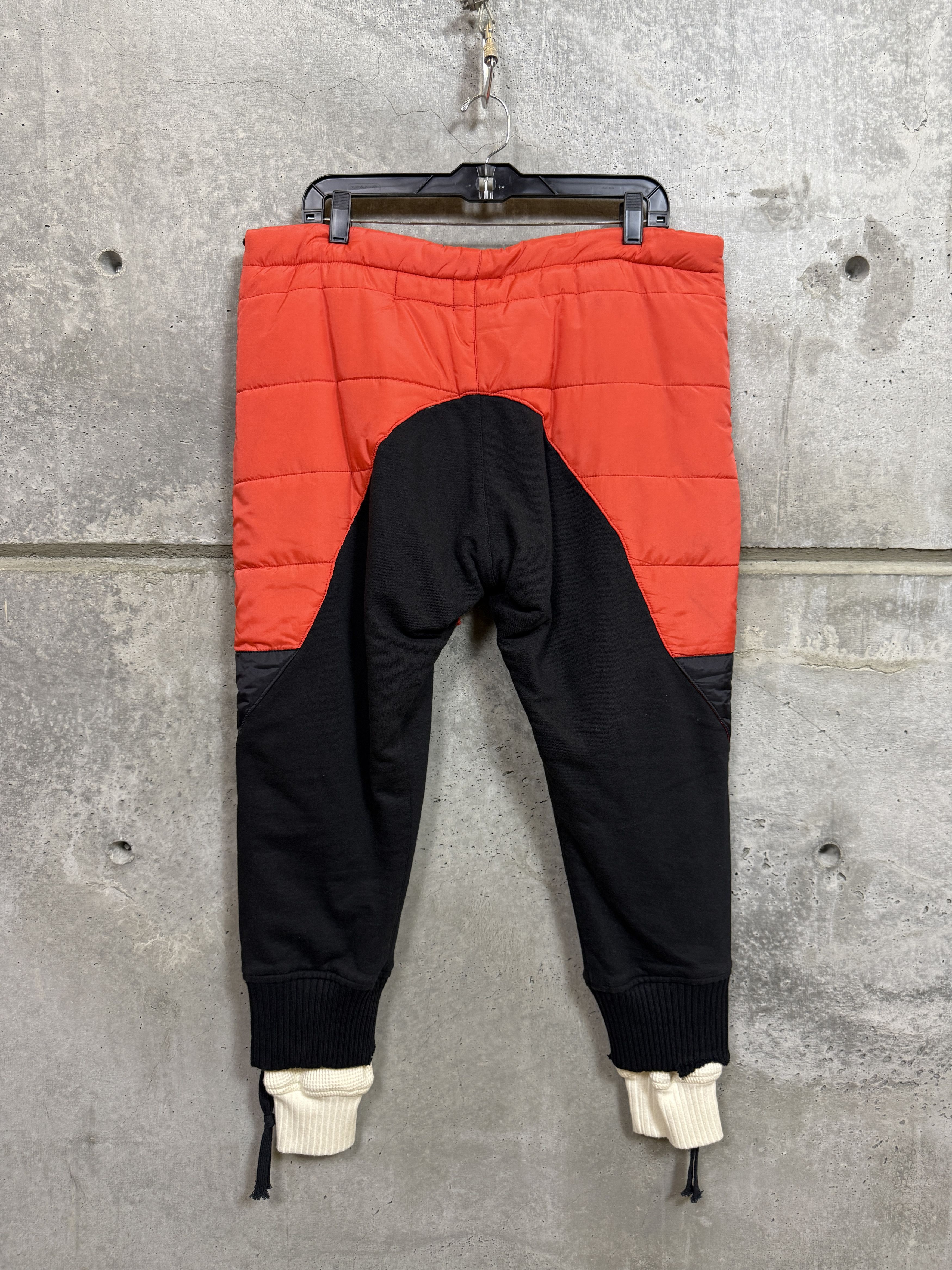 Greg Lauren Greg Lauren Red Puffy Zip Pant Size US 36 / EU 52 - 2 Thumbnail