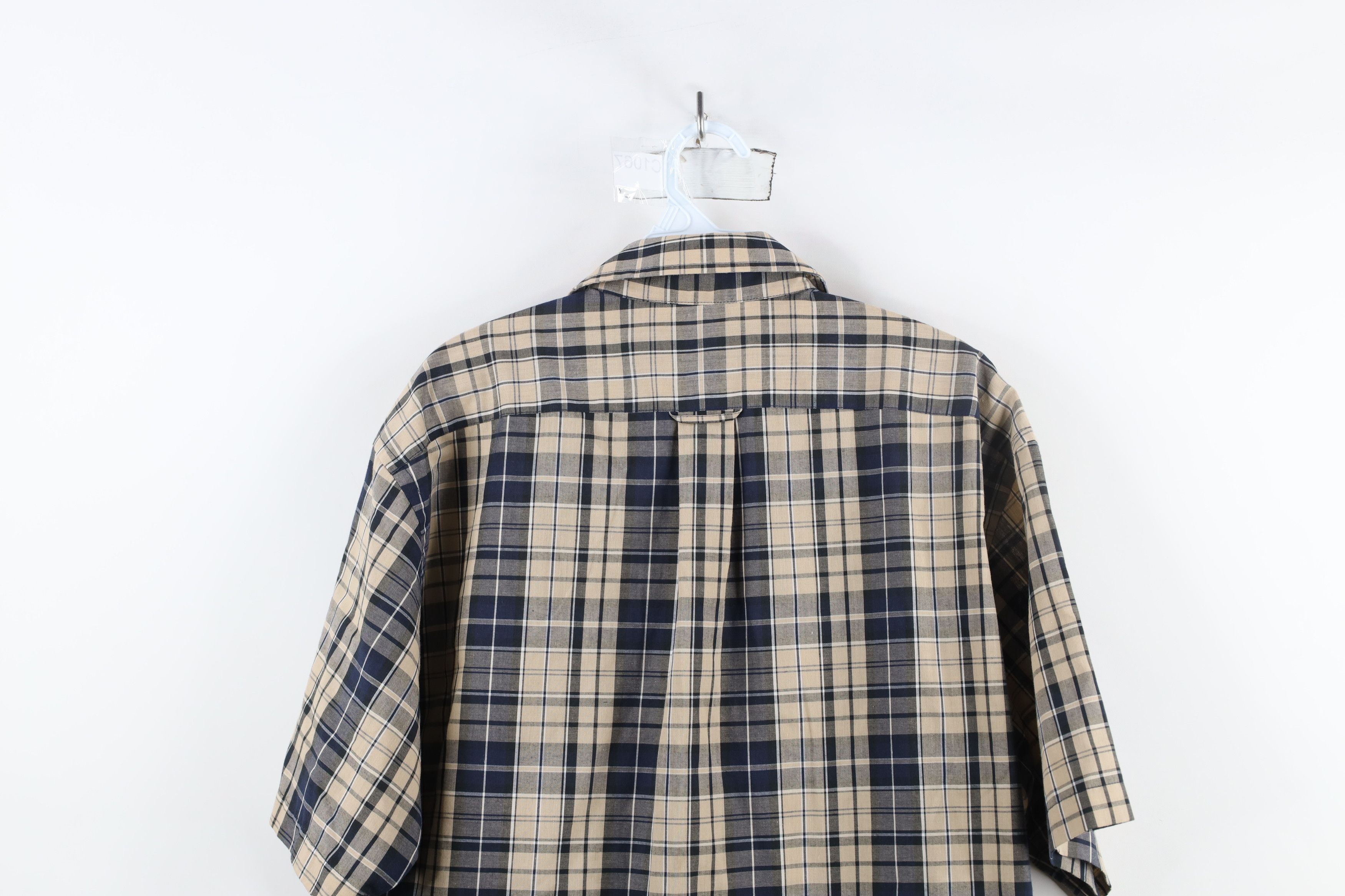 Vintage Vintage 90s Streetwear Short Sleeve Collared Button Shirt Size US L / EU 52-54 / 3 - 9 Thumbnail