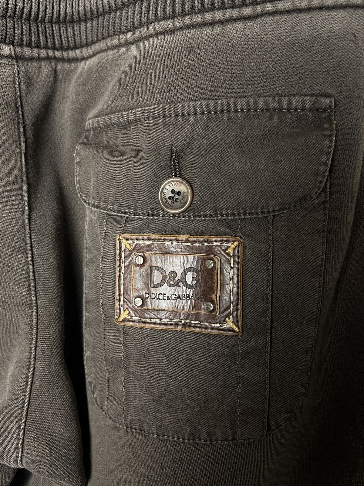 Dolce & Gabbana dolce&gabbana y2k multipocket double waist cargo sweatpants Size US 32 / EU 48 - 12 Thumbnail