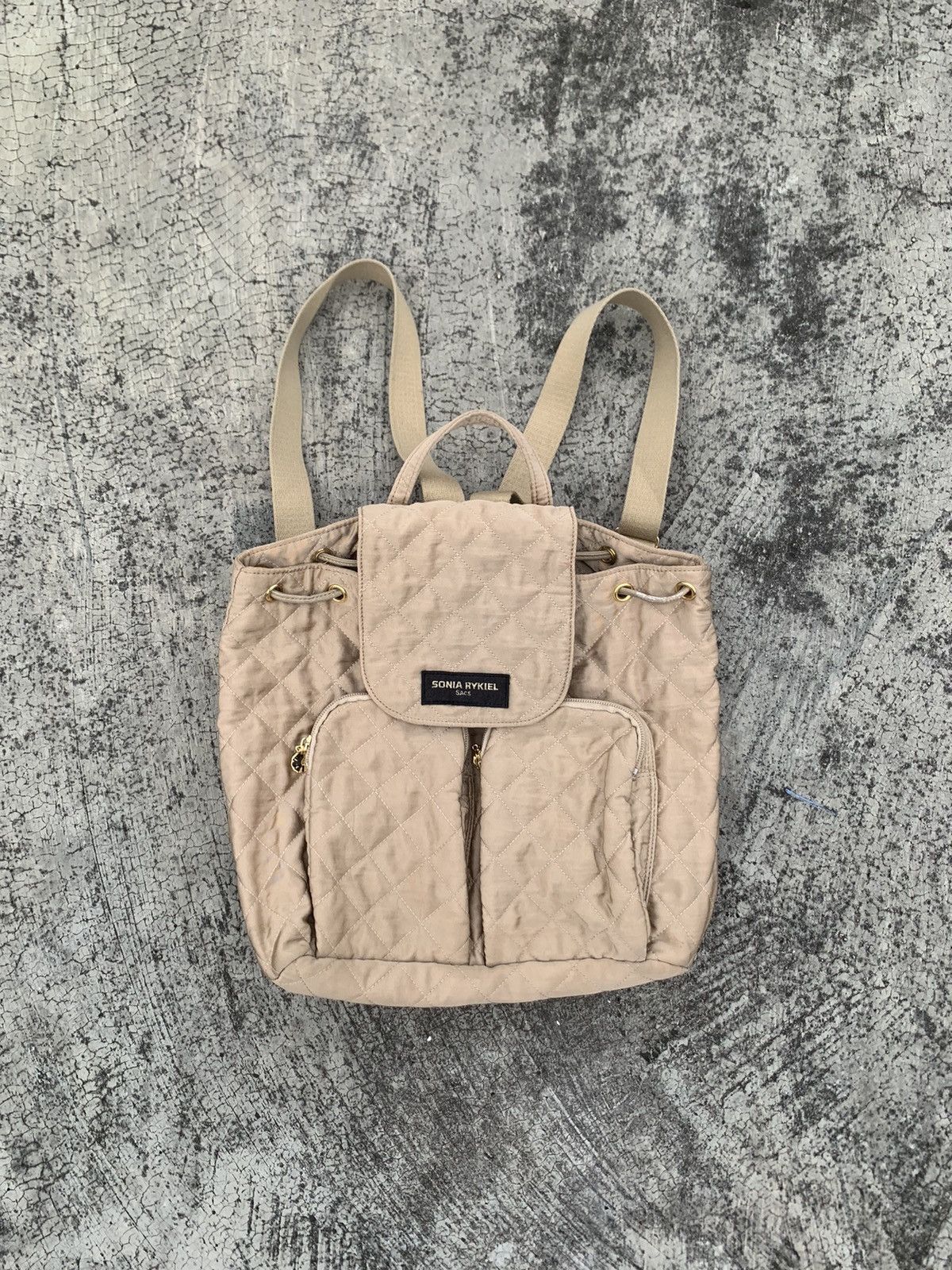 Sonia Rykiel Vintage Sonia Rykiel Quilted Backpack Size ONE SIZE - 3 Thumbnail