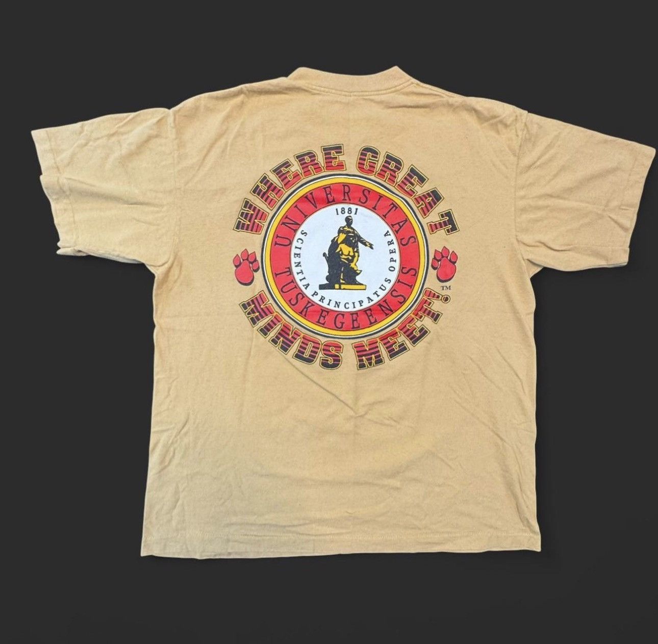 Other ‘95 Tuskegee University Golden Tigers Homecoming HBCU 2 Side Size US XL / EU 56 / 4 - 5 Thumbnail