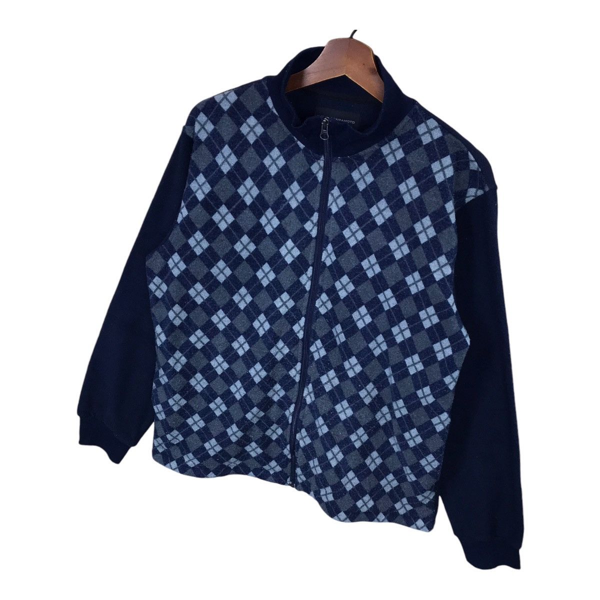 Japanese Brand × Kansai Yamamoto × Vintage Vintage Kansai Yamamoto Zip Up Fleece Jacket Size US M / EU 48-50 / 2 - 3 Thumbnail