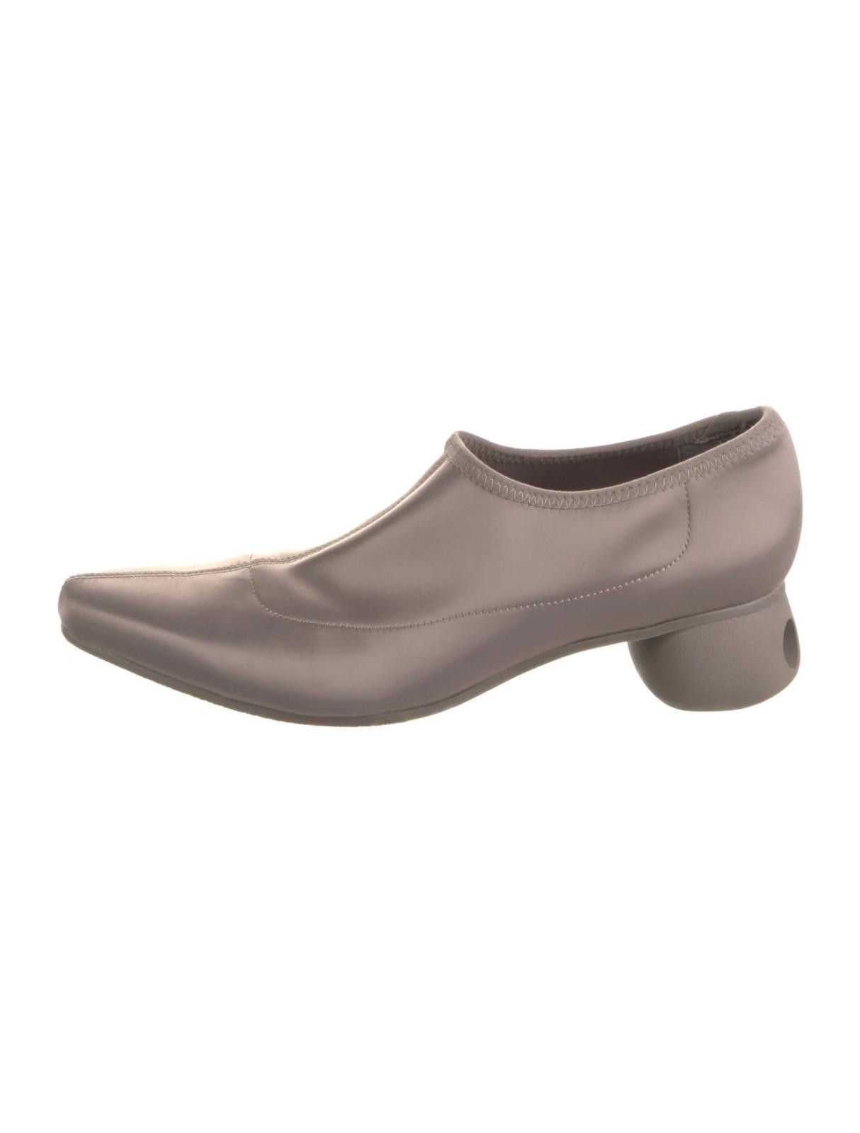 Issey Miyake Issey Miyake Taupe Pumps w/Block Heel Sz 8.5 Retail $599 Size US 8.5 / IT 38.5 - 1 Thumbnail